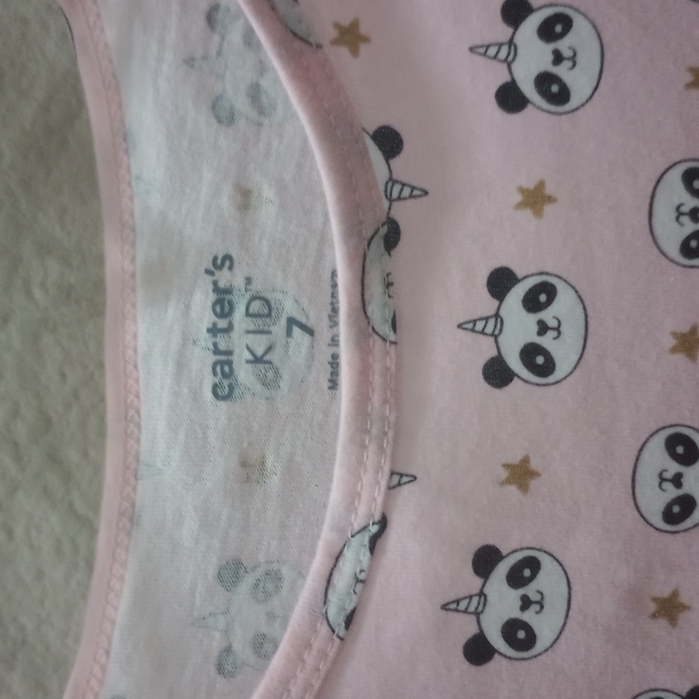 PRICE🔽Carter's Pink Panda Dress